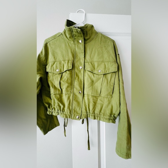Vigoss Utility Jacket in Olive - Picture 5 of 8